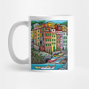 Colours of Riomaggiore, Cinque Terre Mug